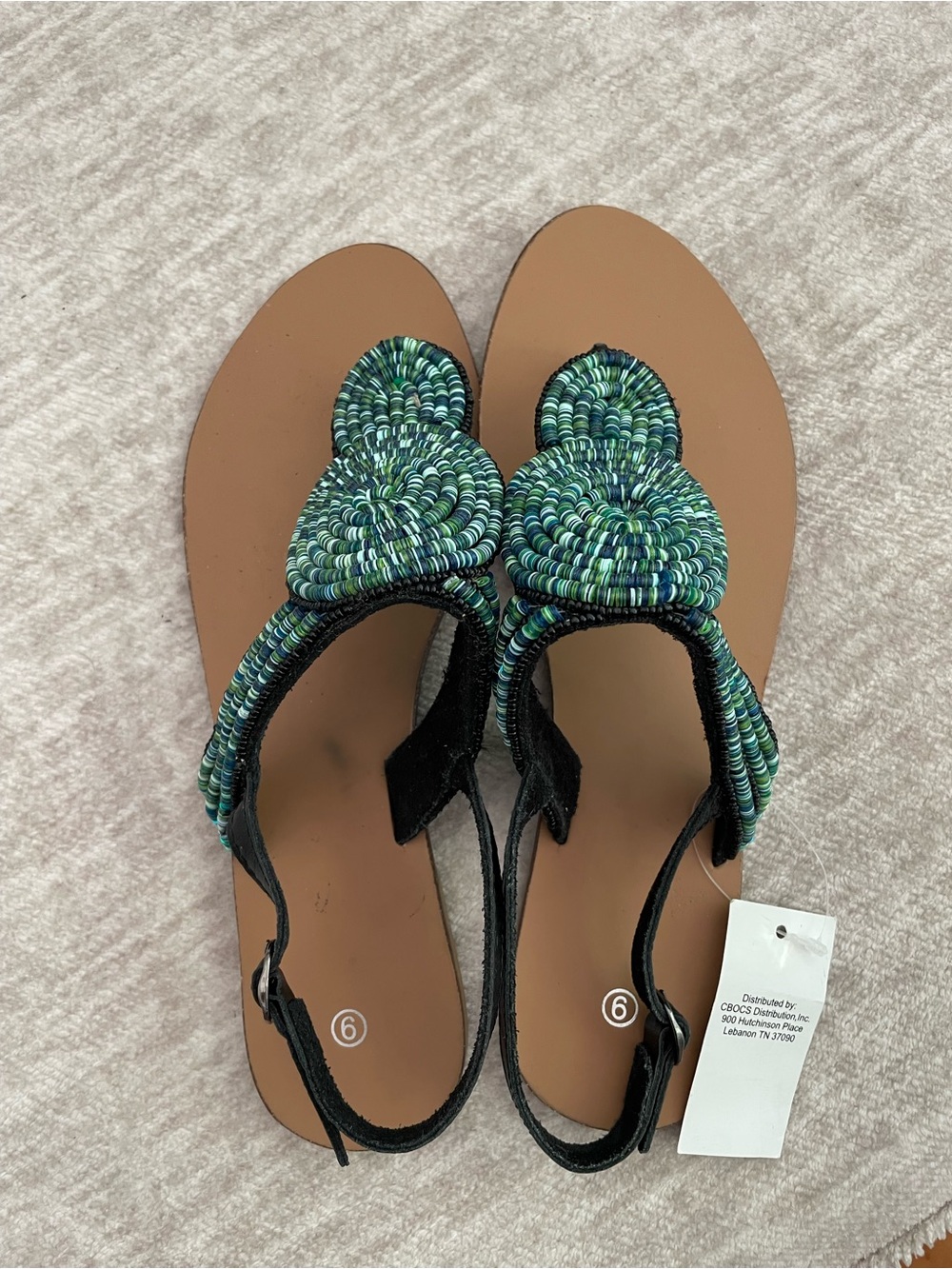 Cute boho sandals - New with tags!